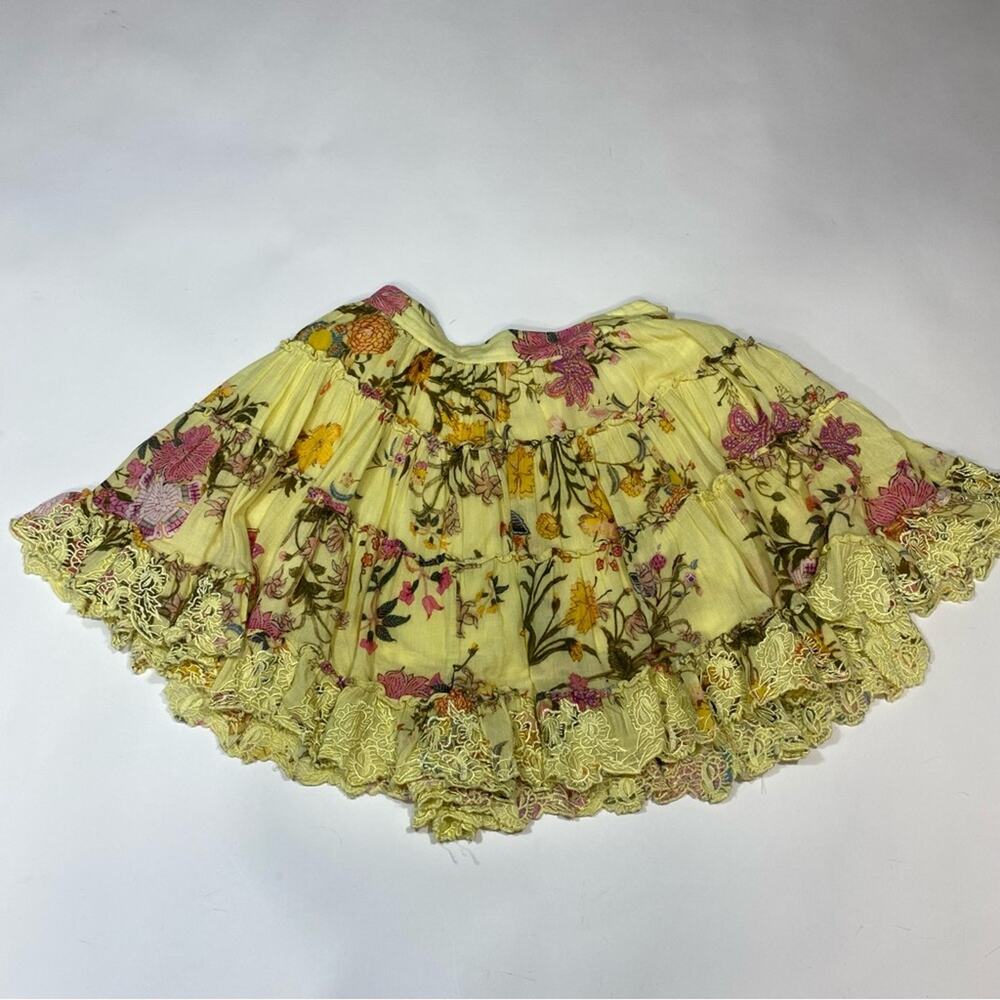 Hemant & Nandita Lyla Floral Skirt Size Medium - Picture 5 of 9